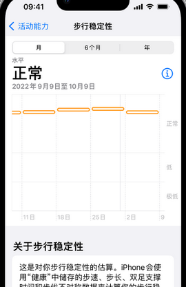 昌江iPhone手机维修如何在iPhone开启'步行稳定性通知'