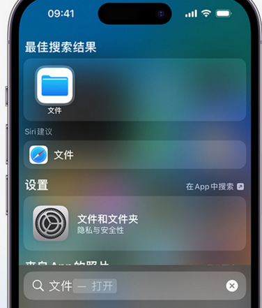 昌江apple维修中心分享iPhone文件应用中存储和找到下载文件 