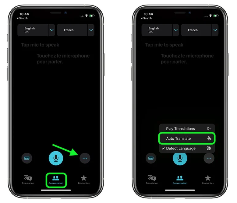 昌江苹果手机维修分享iOS 15 “翻译” App 新改进 